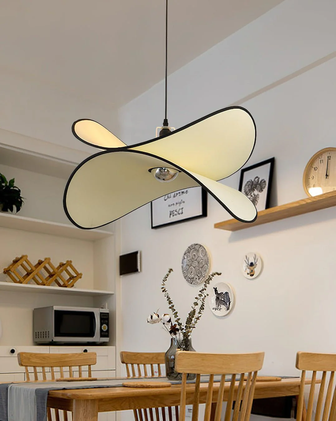 Lioran Fabric Artistic Pendant Lamp - Image 12