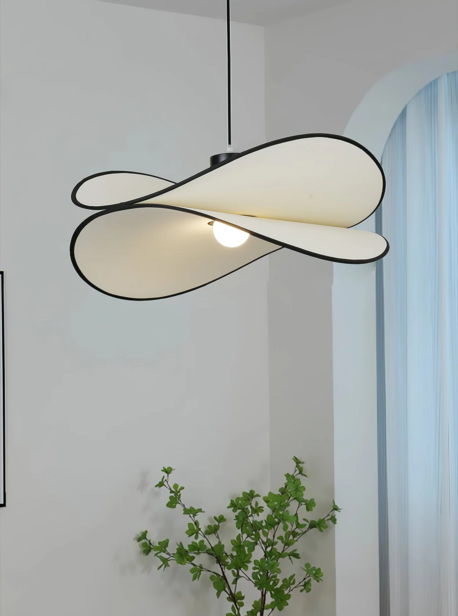 Lioran Fabric Artistic Pendant Lamp - Image 13