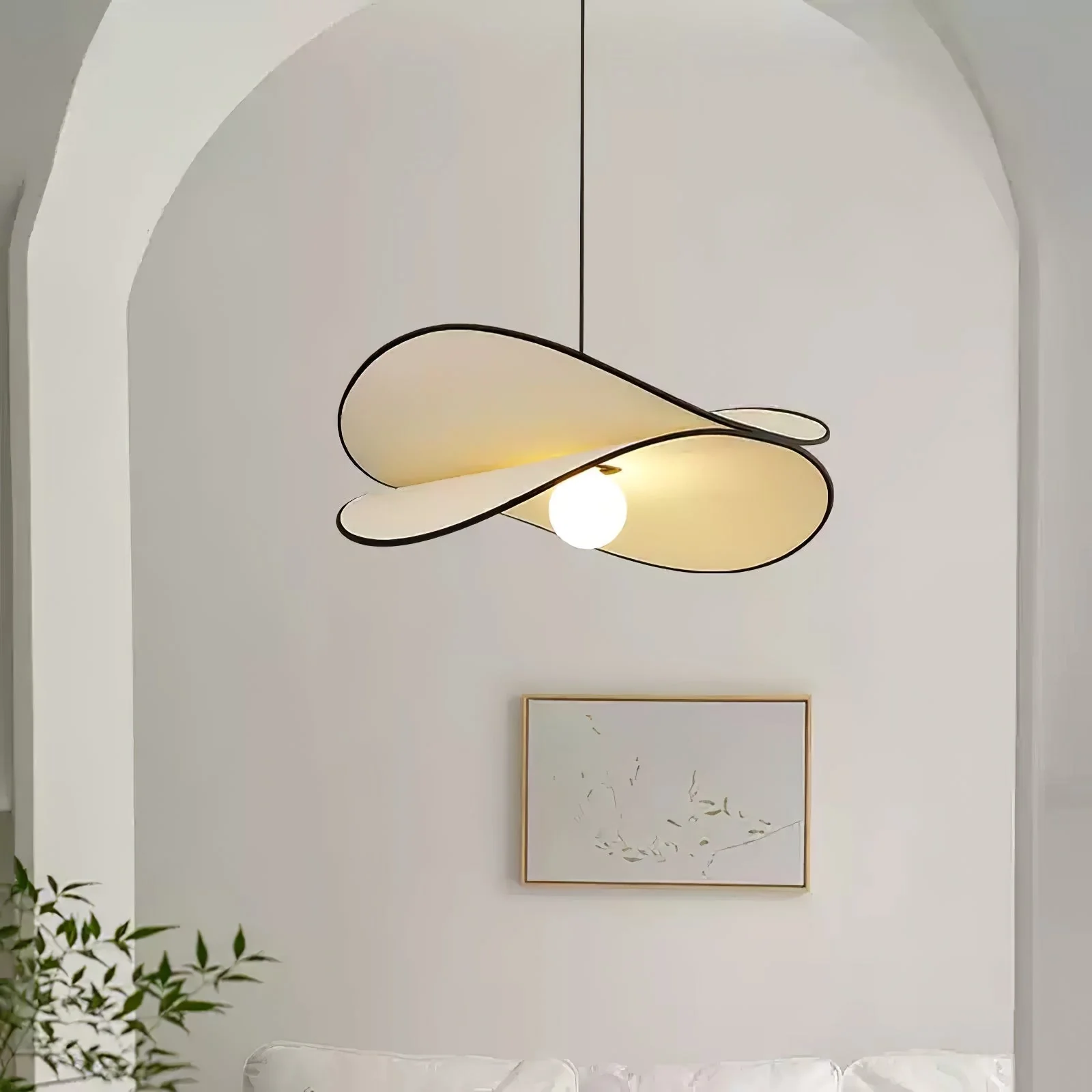 Lioran Fabric Artistic Pendant Lamp - Image 16
