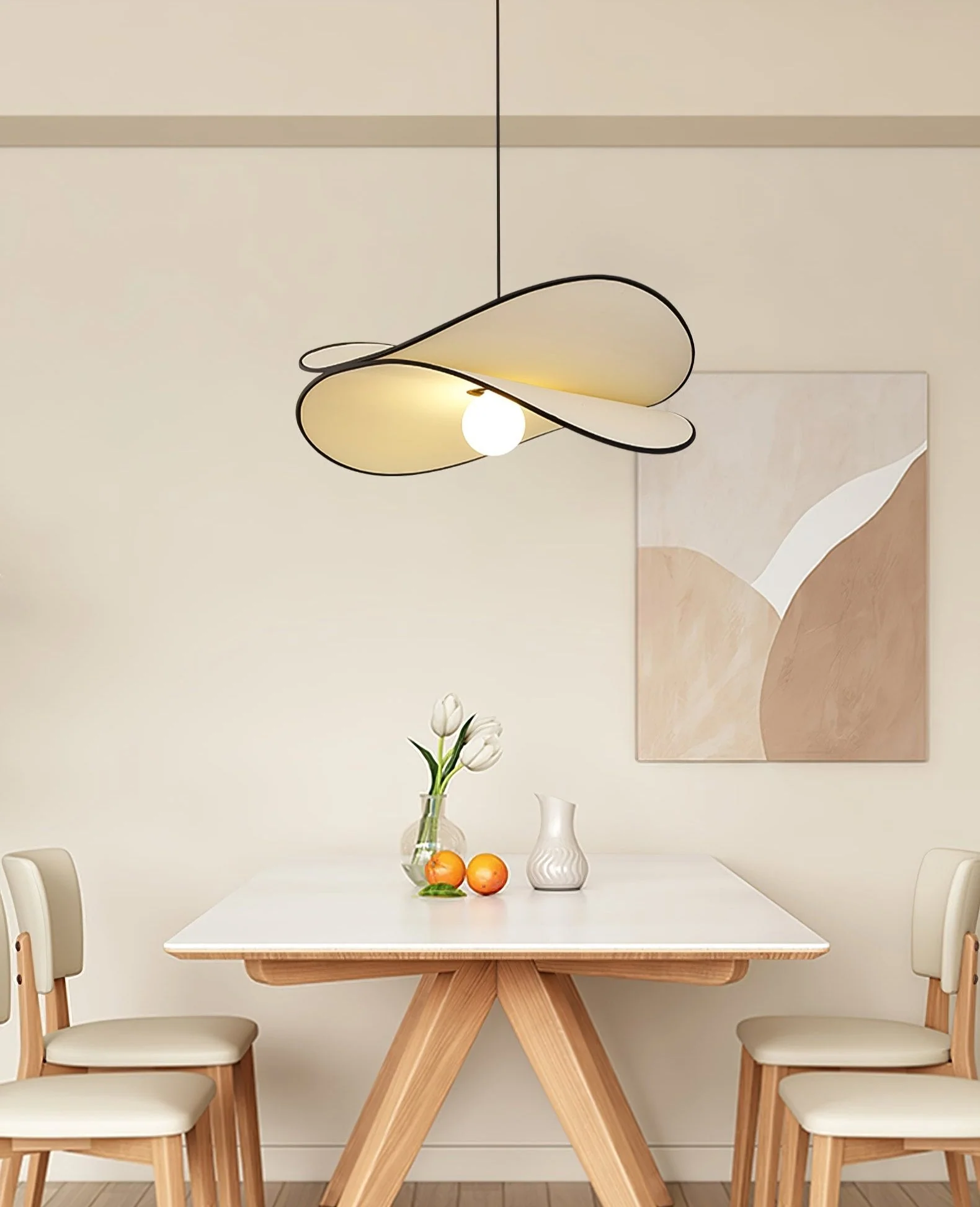 Lioran Fabric Artistic Pendant Lamp - Image 25