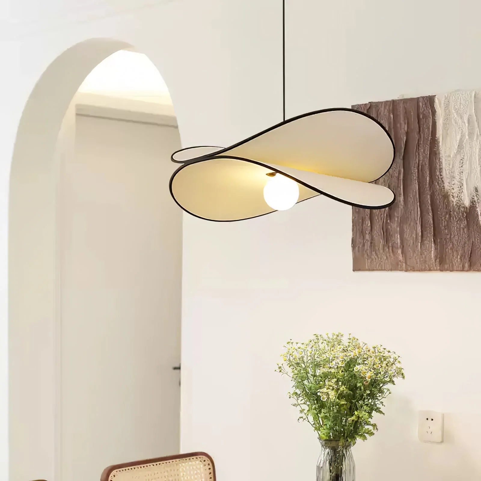 Lioran Fabric Artistic Pendant Lamp - Image 28