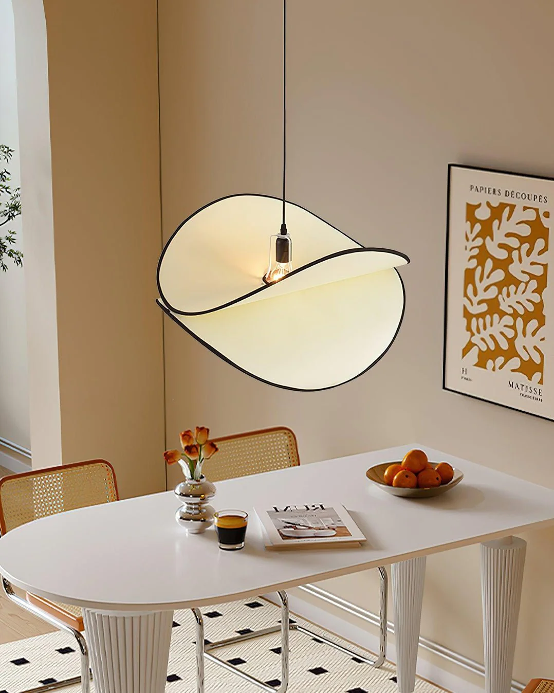 Lioran Fabric Artistic Pendant Lamp - Image 37