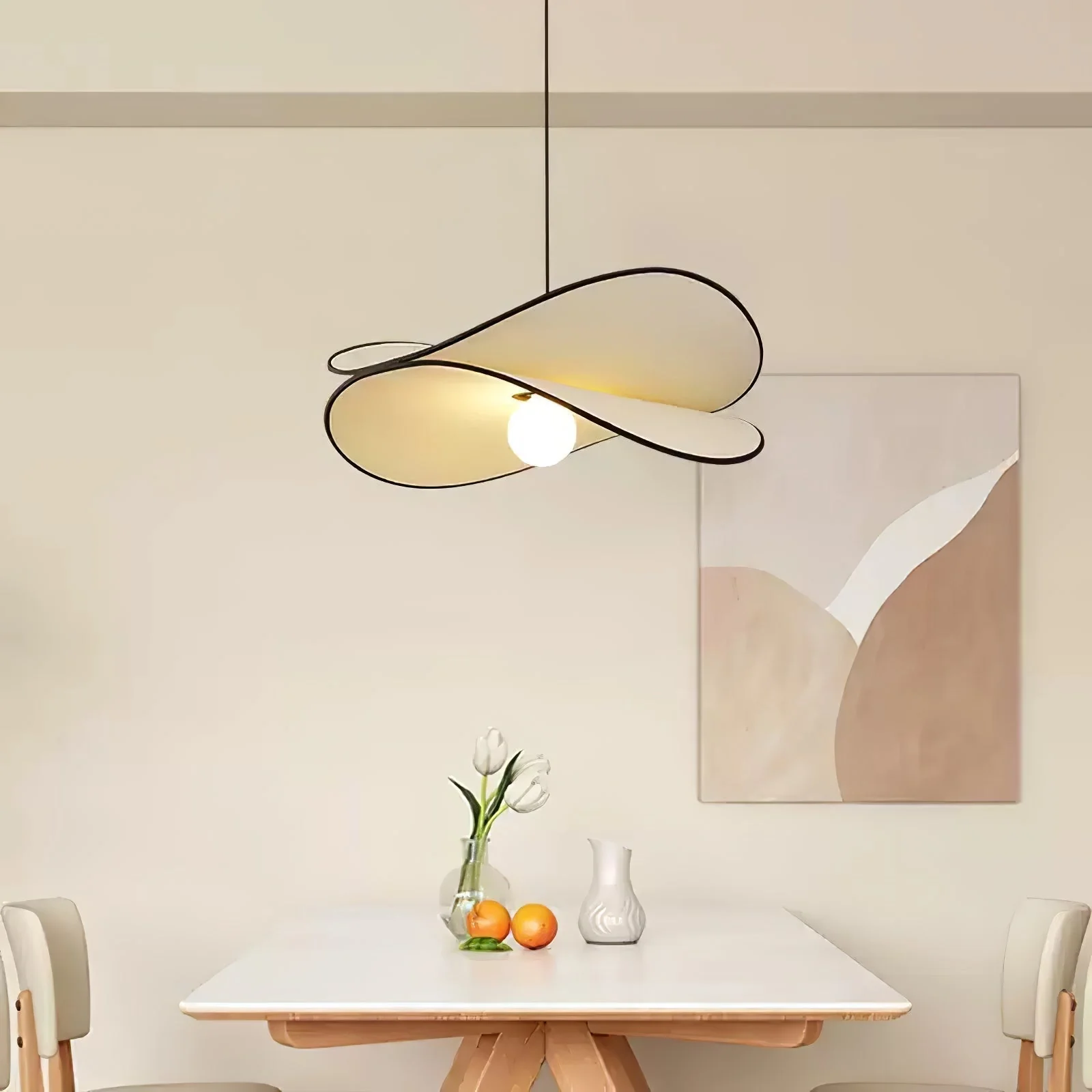 Lioran Fabric Artistic Pendant Lamp - Image 4