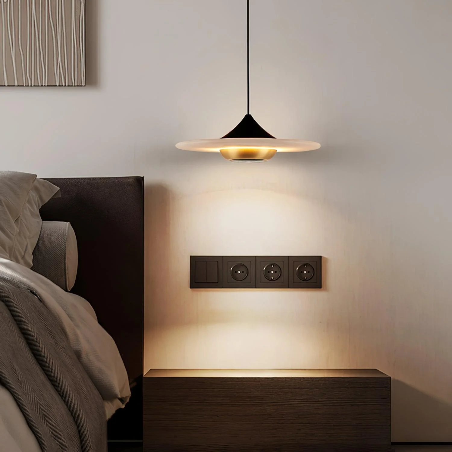 Liorice Marble Cozy Pendant Lamp - Image 16