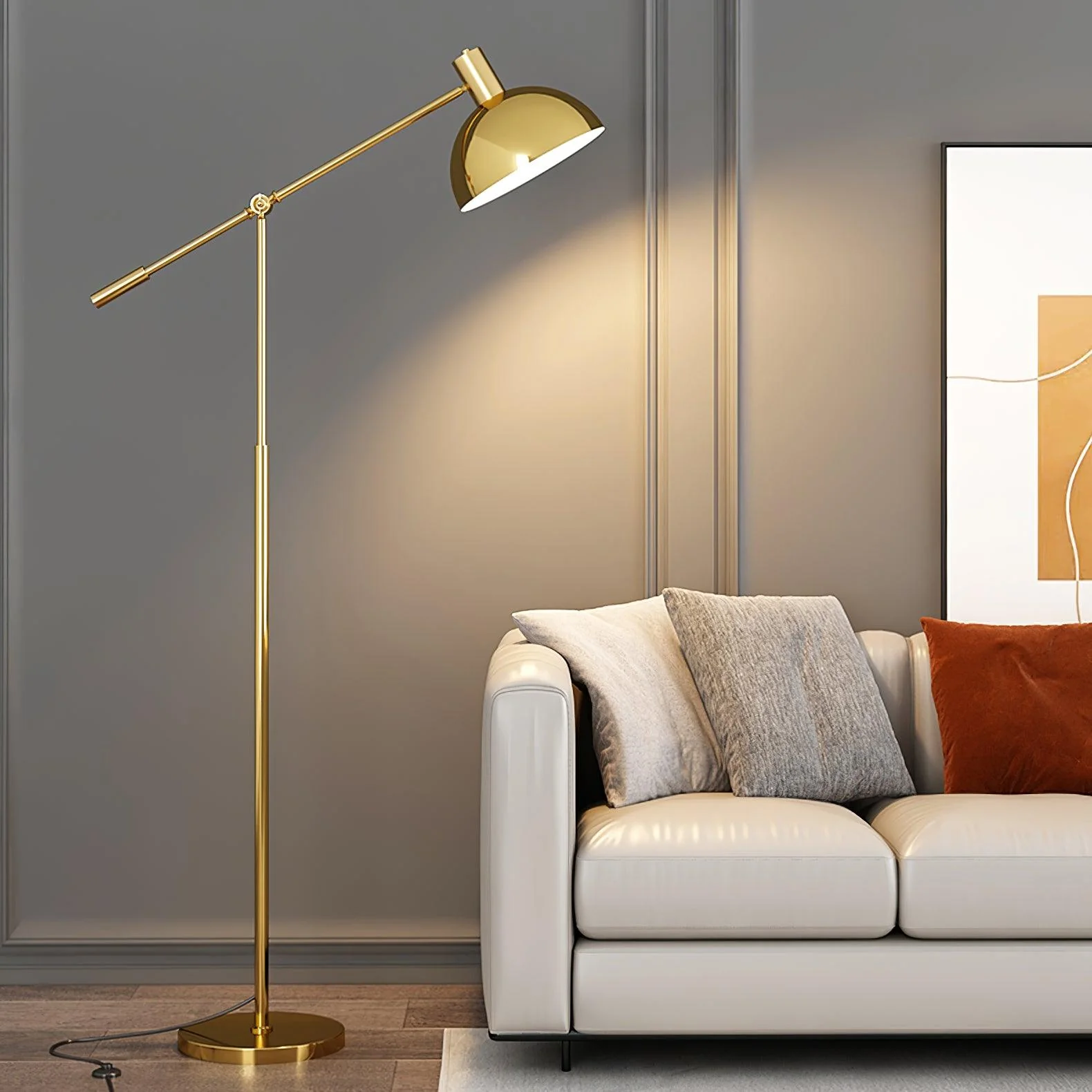 Living Modern Floor Lamp - Image 4