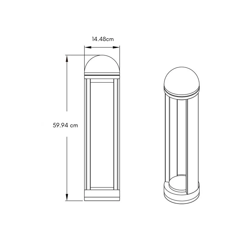 Lloyd LED Modern Minimalist Outdoor Lights - Image 8