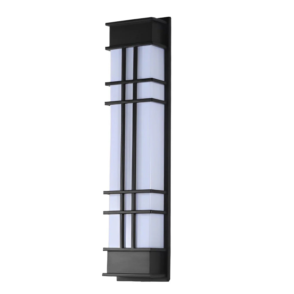 Loisa Retro Rectangular LED Traditional Outdoor Wall Lamp - Image 2