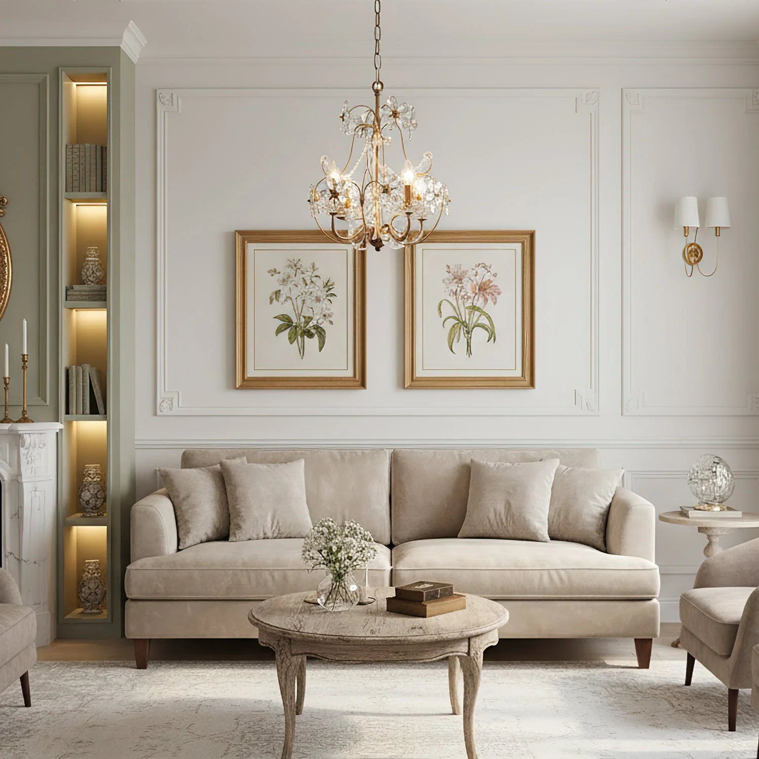 Losico Contemporary Glass Chandelier - Image 8