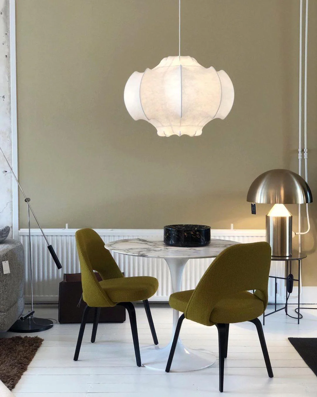 Lotus Minimalist Silk Pendant Lamp - Image 13