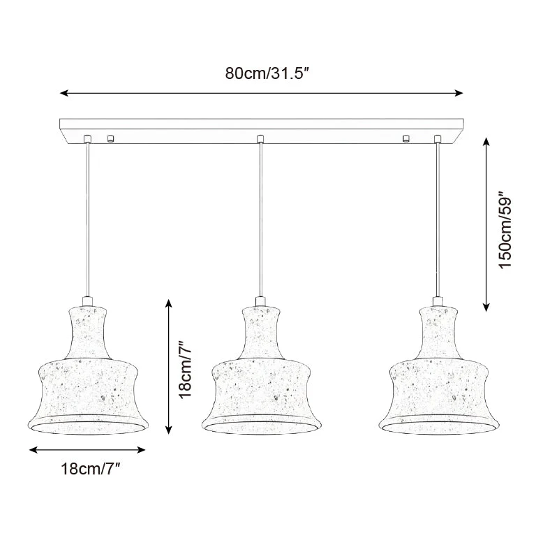Loxis Artistic Travertine Pendant Lamp - Image 16