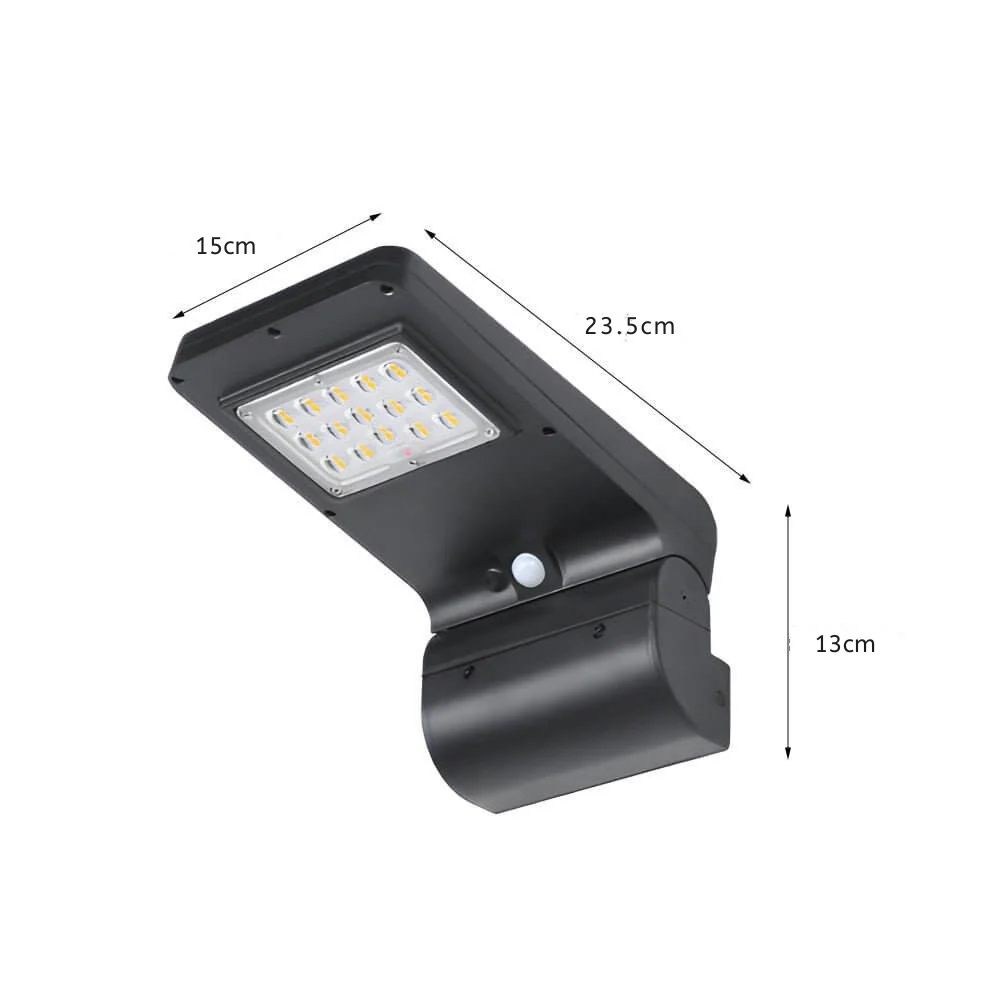 Luciay Classic LED Solar PC Lens Outdoor Wall Lights - Image 6
