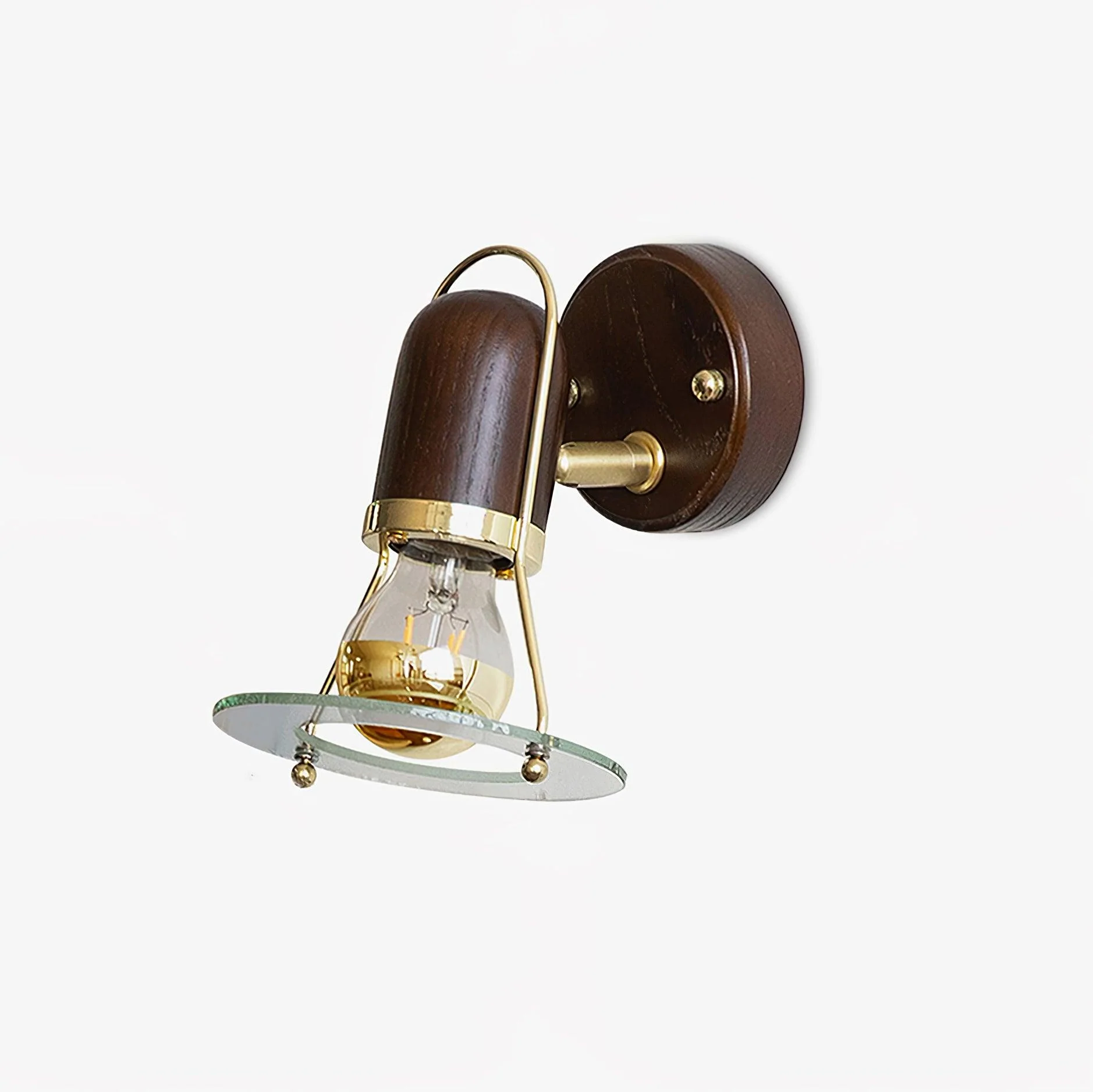 Lumace Wood Retro Wall Light