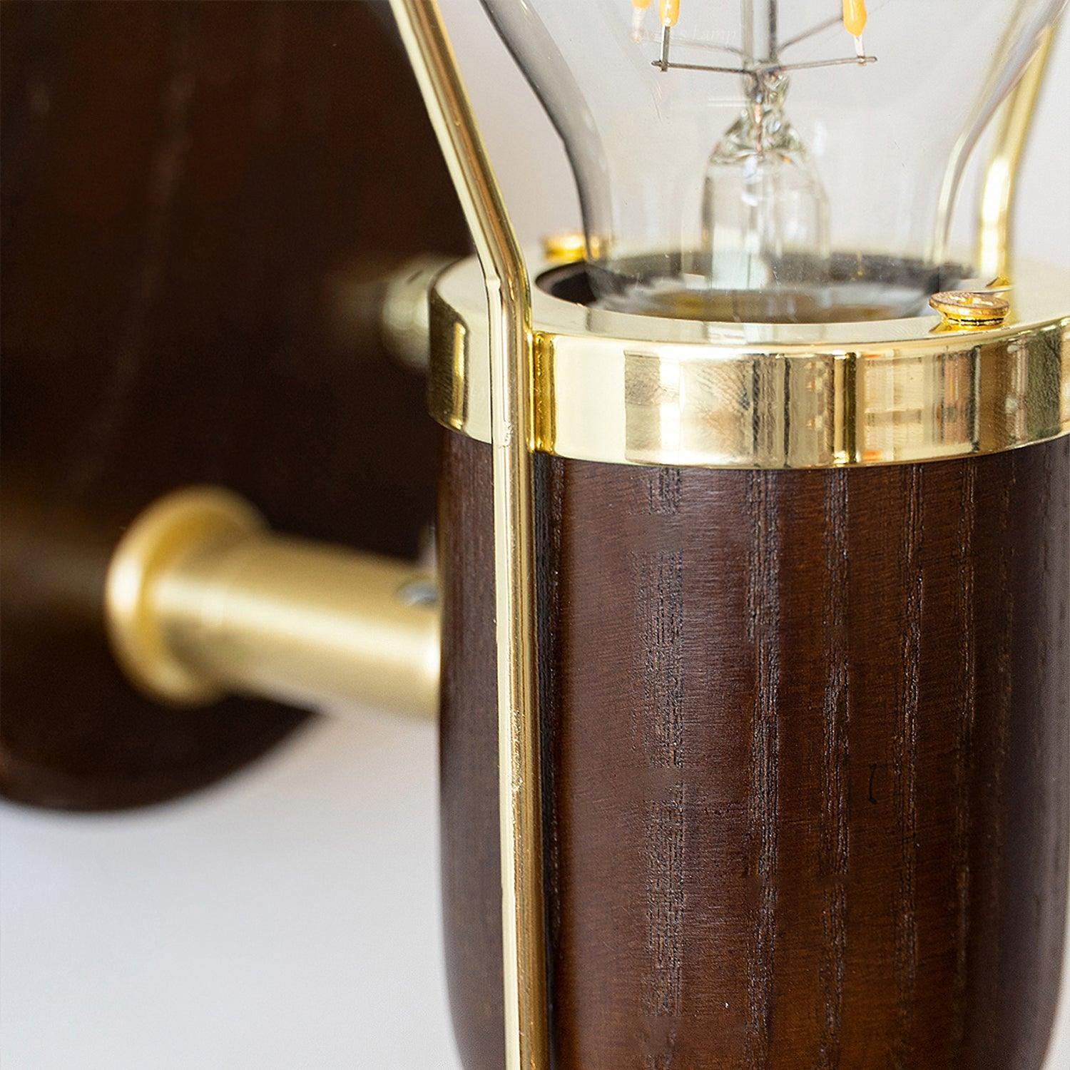 Lumace Wood Retro Wall Light - Image 10