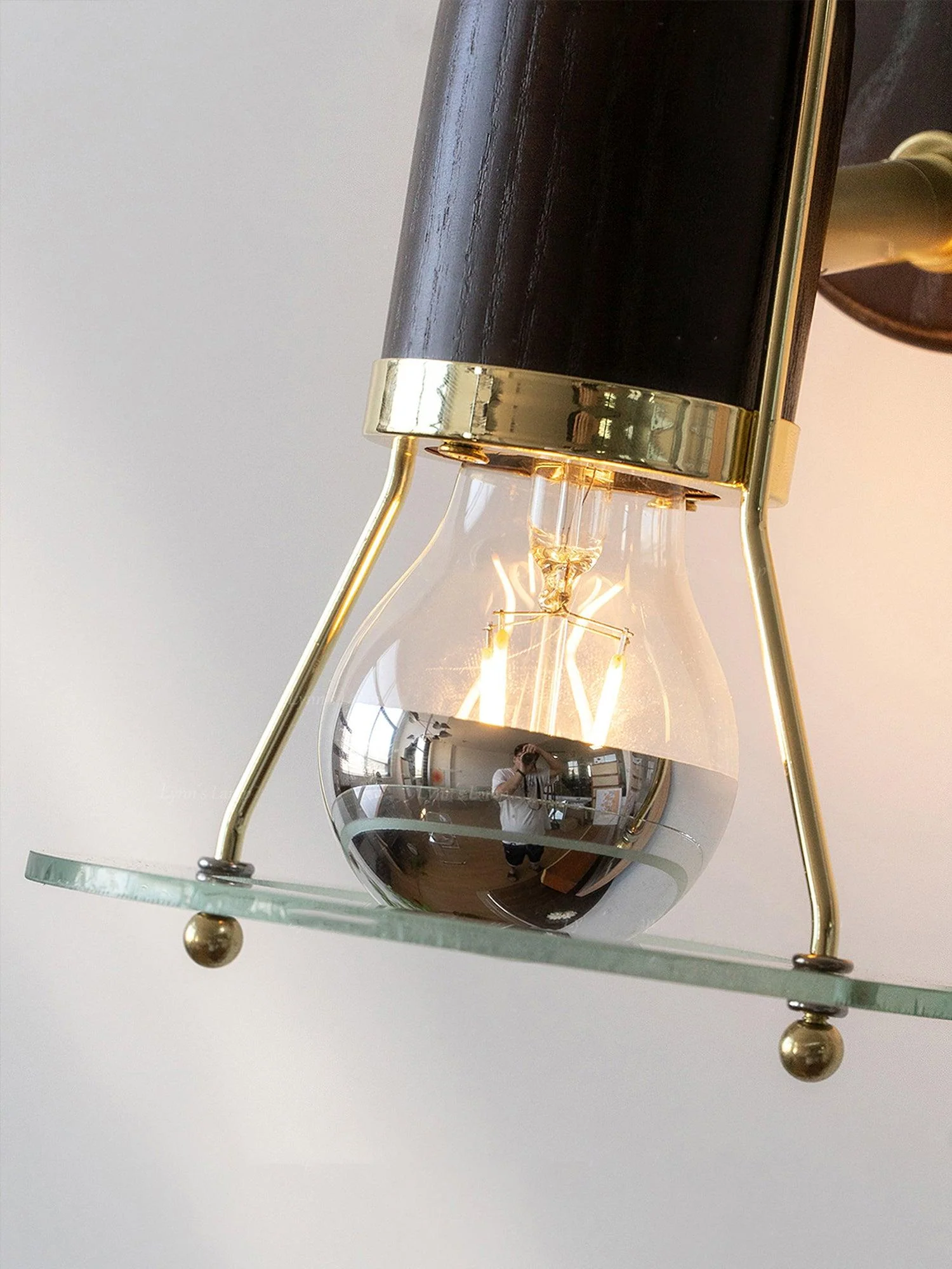 Lumace Wood Retro Wall Light - Image 8