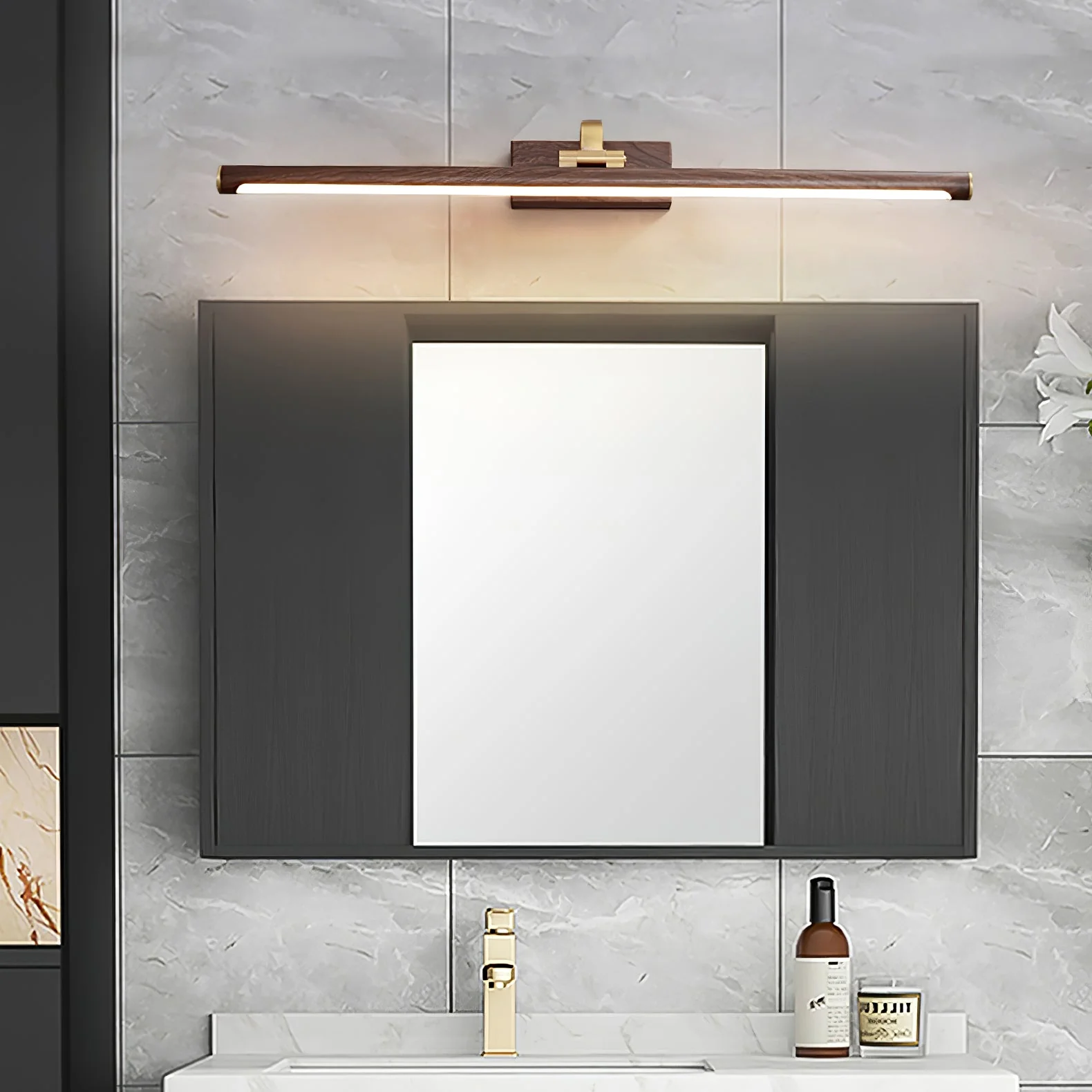 Lumare Brass Minimalist Wall Lamp - Image 20