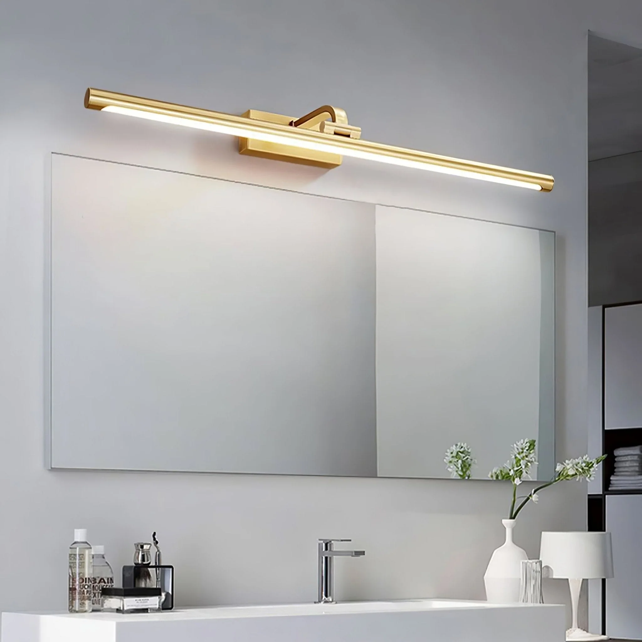 Lumare Brass Minimalist Wall Lamp - Image 21