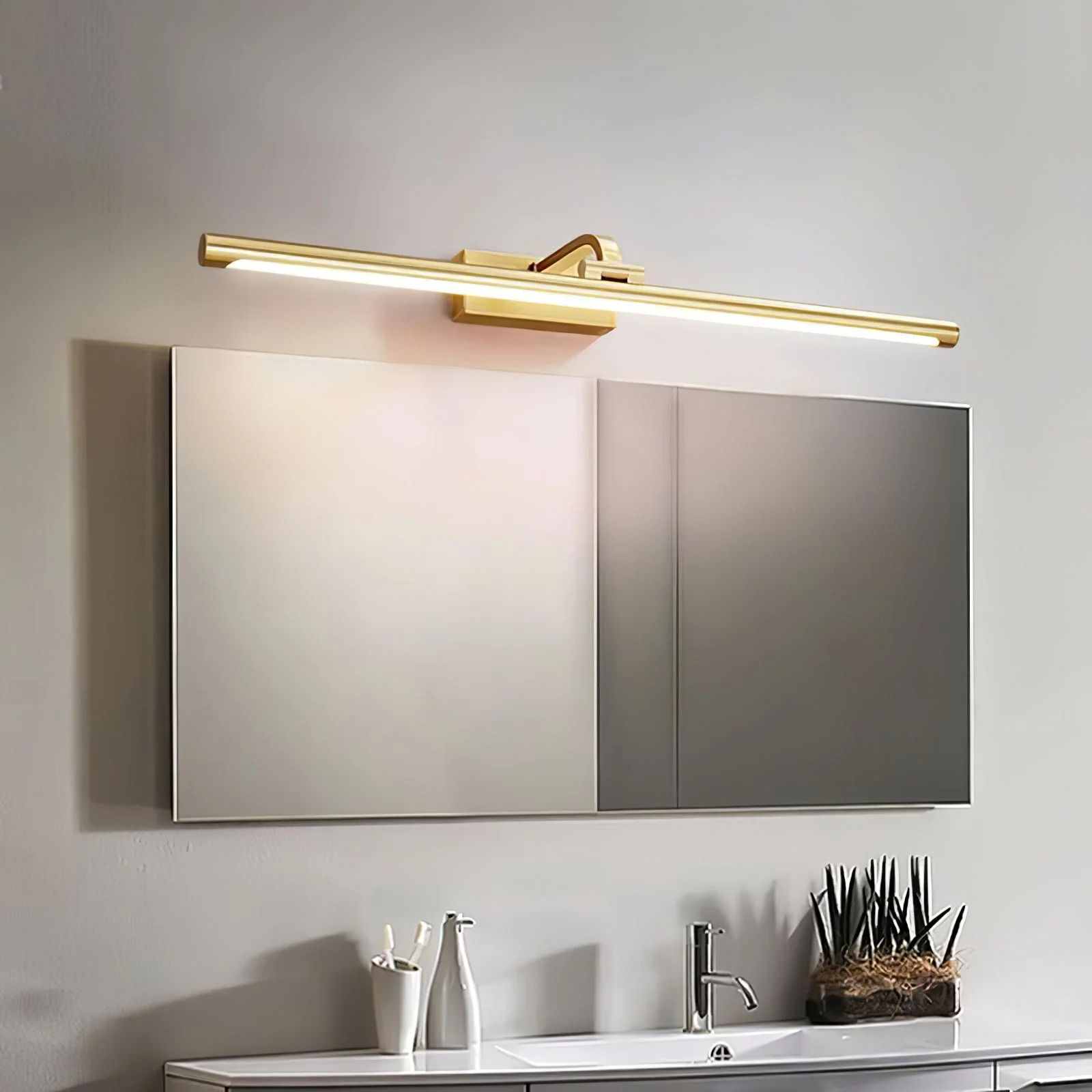 Lumare Brass Minimalist Wall Lamp - Image 27