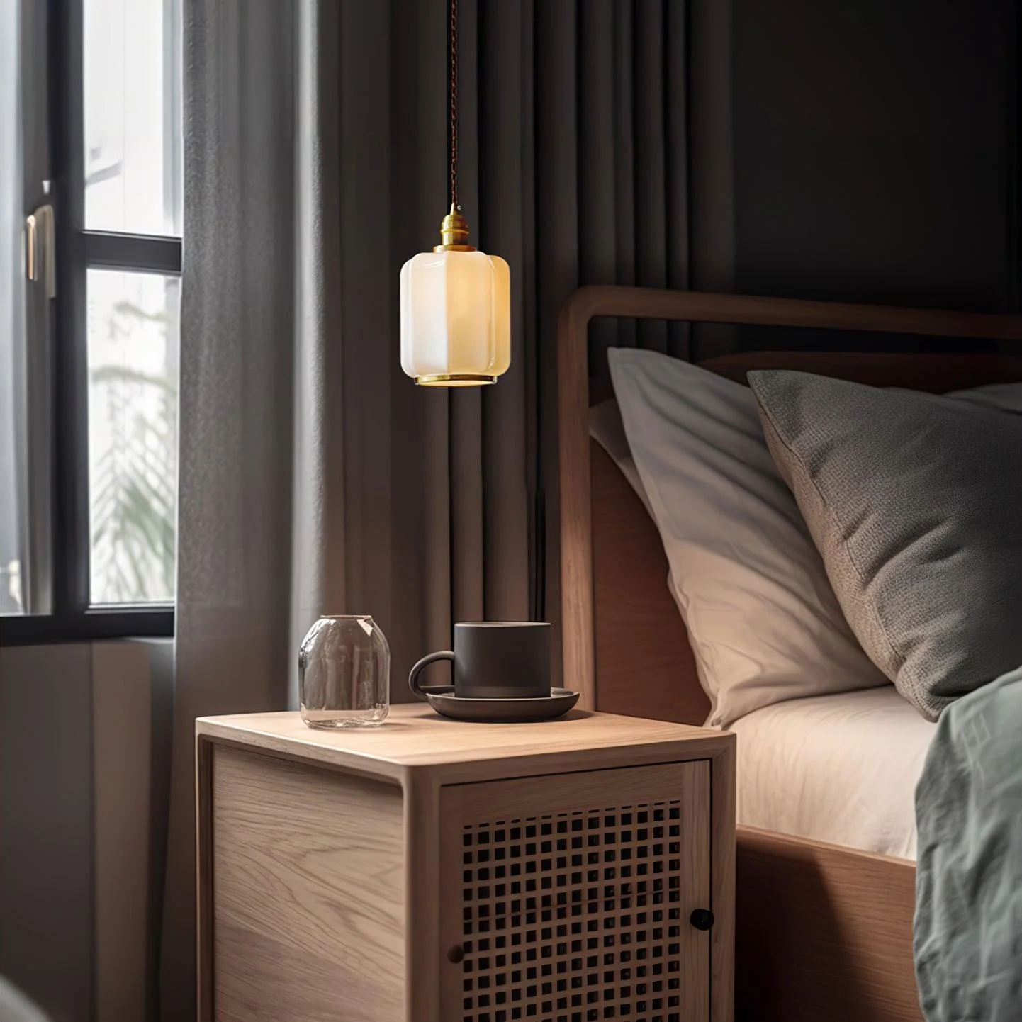 Lume Brass Vintage Pendant Light - Image 20
