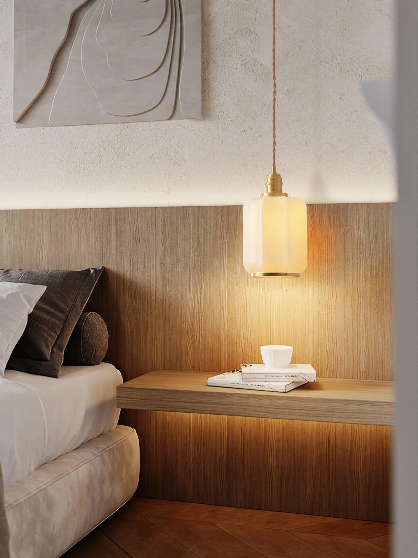 Lume Brass Vintage Pendant Light - Image 22