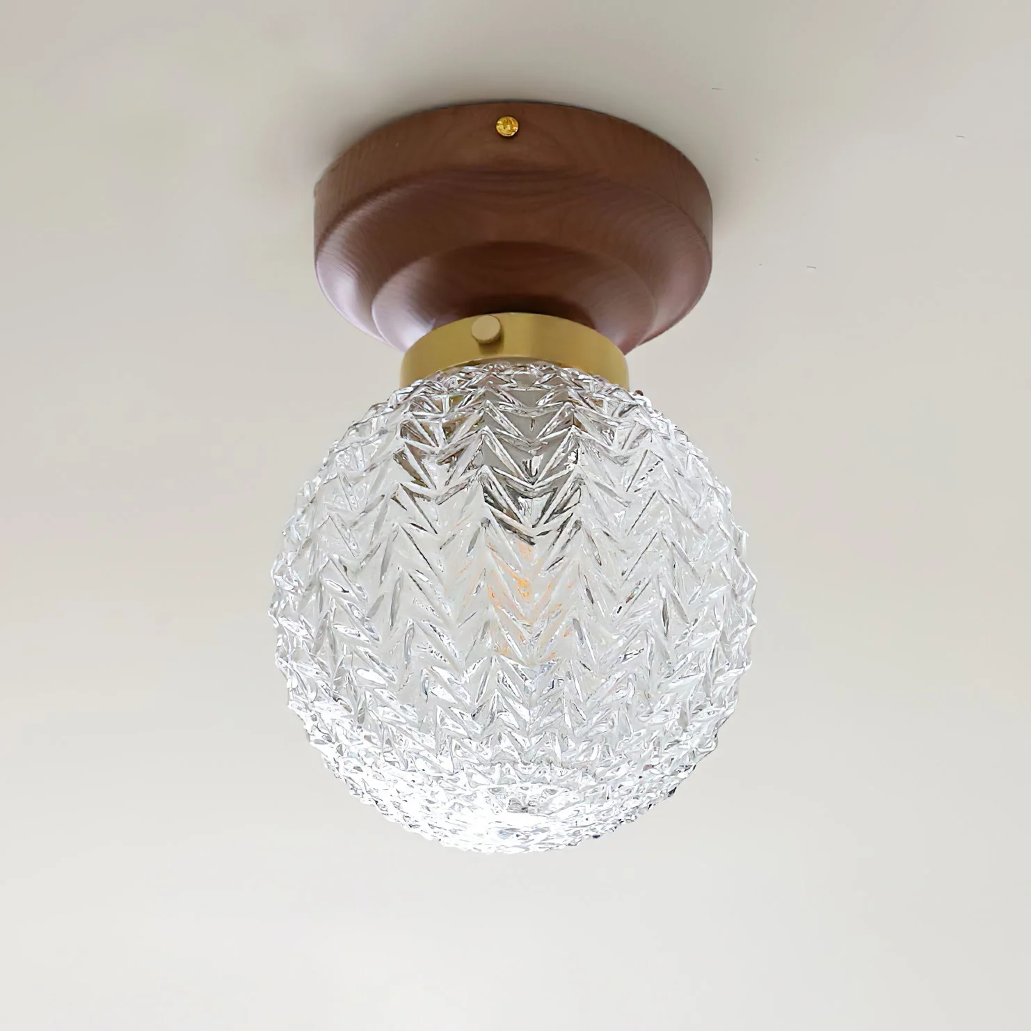 Lumidora Modern Glass Ceiling Light - Image 15