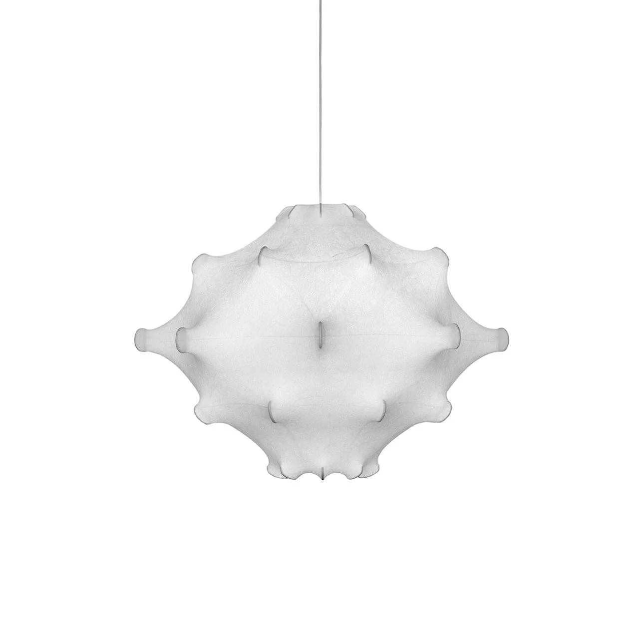Lumina Contemporary Silk Pendant Lamp - Image 47