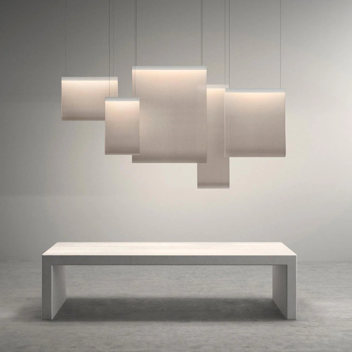 Lumina Minimalist Curtain Pendant Lamp - Image 16