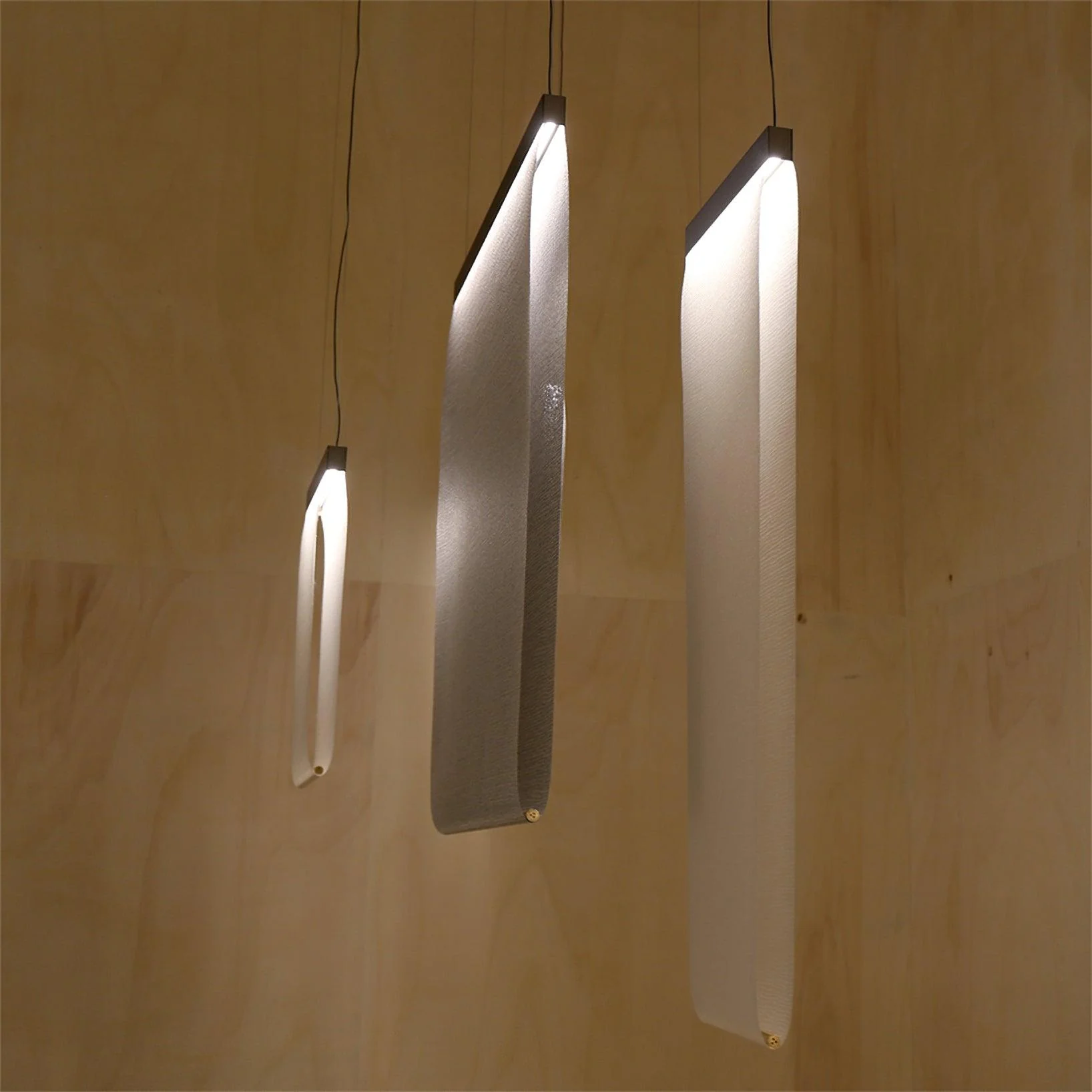 Lumina Minimalist Curtain Pendant Lamp - Image 2