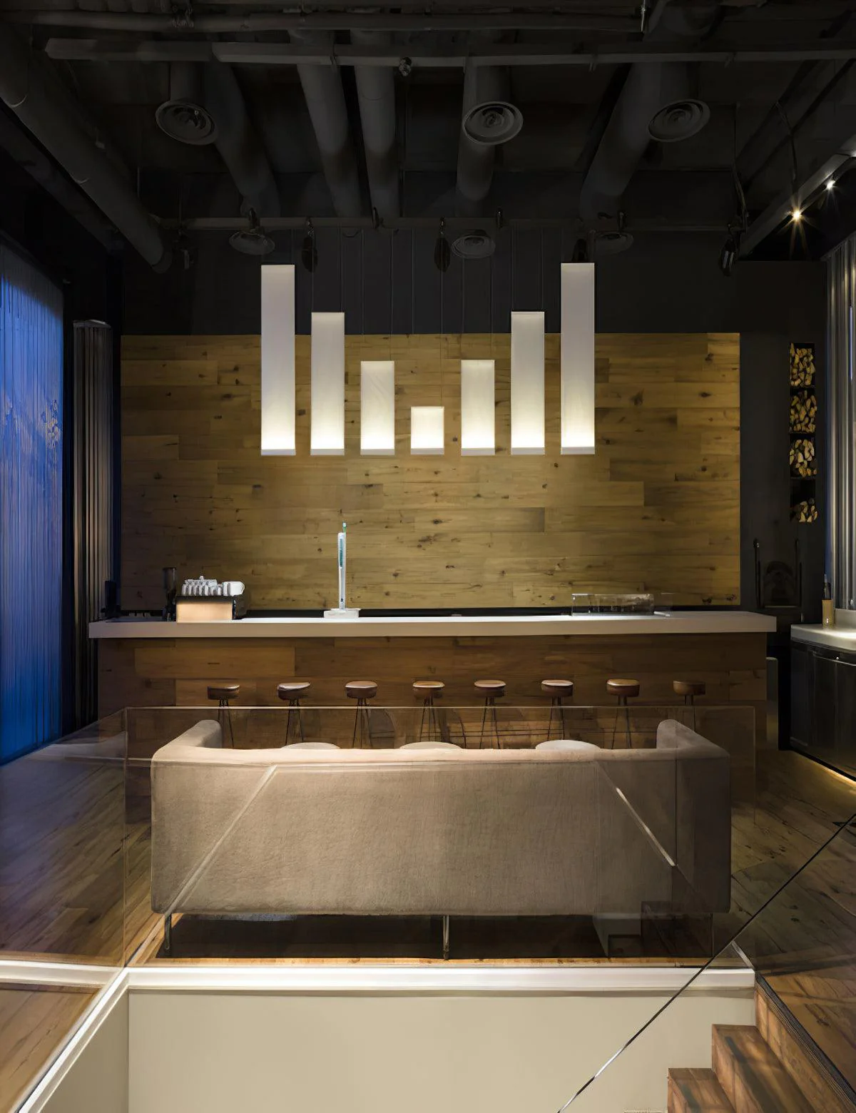 Lumina Minimalist Curtain Pendant Lamp - Image 56