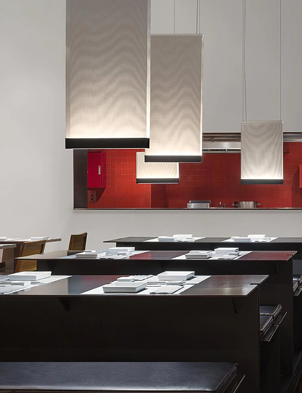 Lumina Minimalist Curtain Pendant Lamp - Image 68
