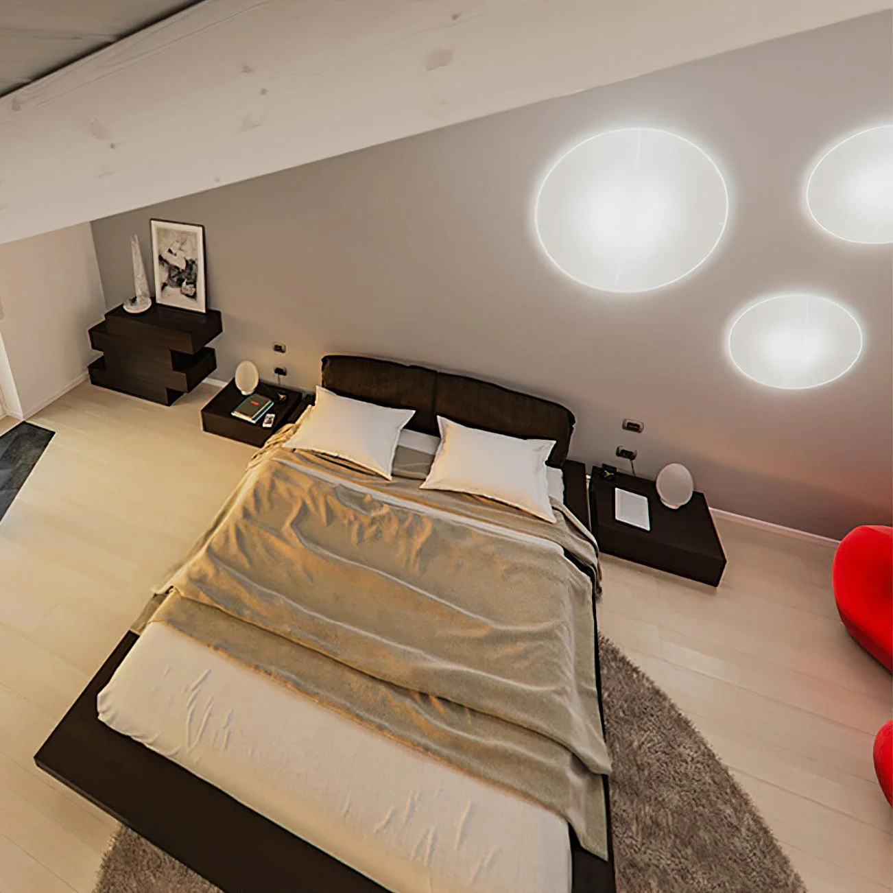 Lumina Minimalist Fabric Wall lamp - Image 20