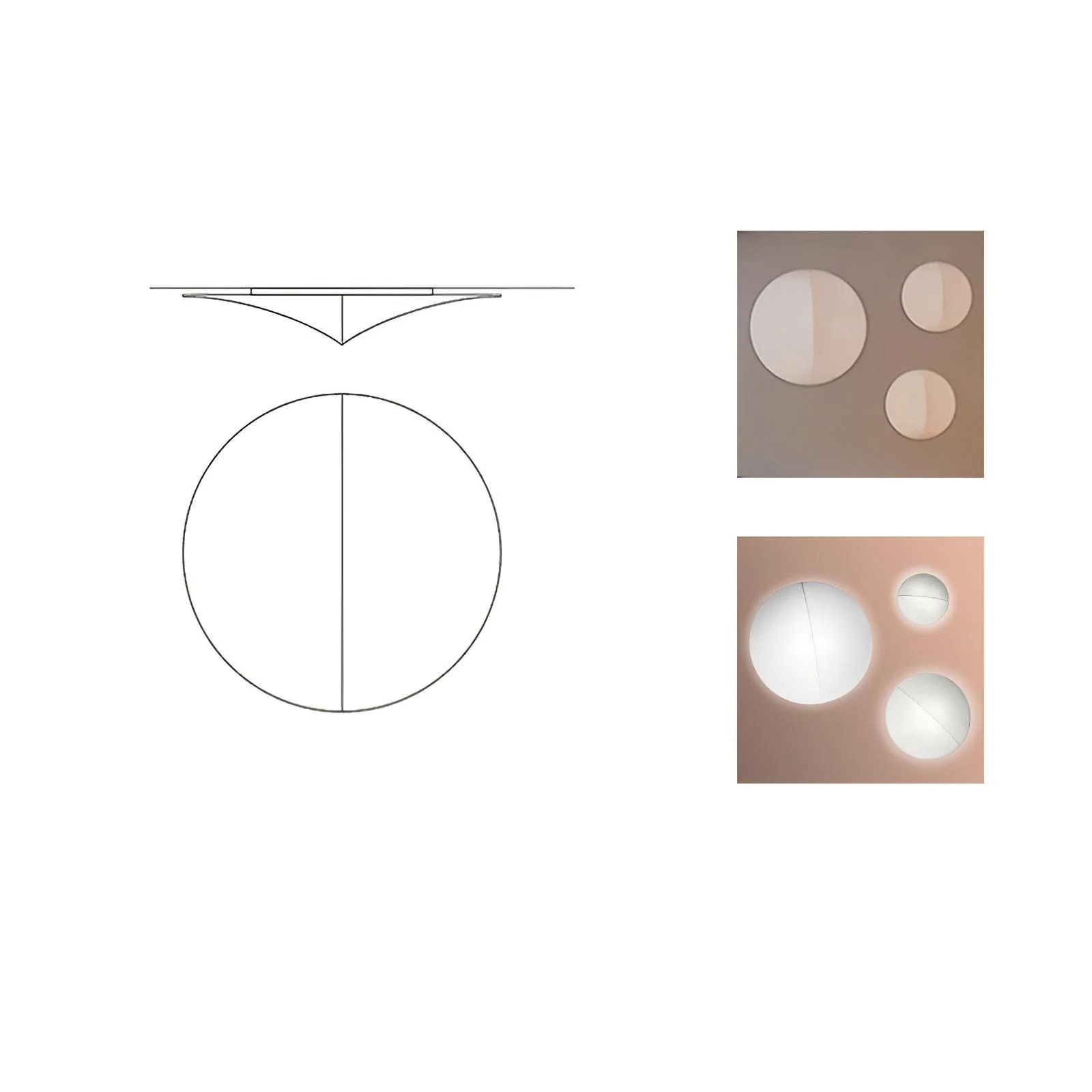 Lumina Minimalist Fabric Wall lamp - Image 3