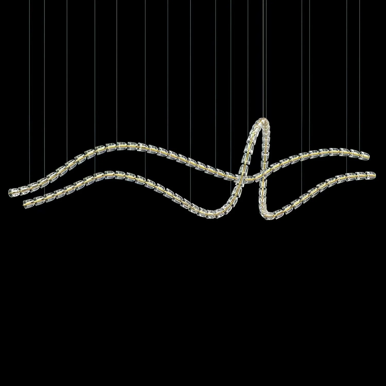 Luminara Crystal Cascade Chandelier - Image 15