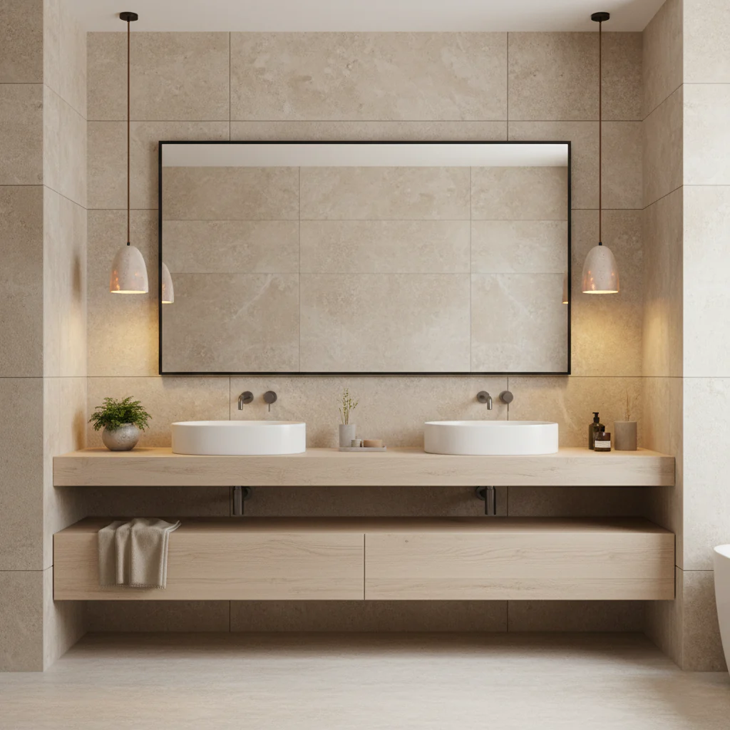 Luminary Stone Wabi-Sabi Travertine Pendant Light - Image 4