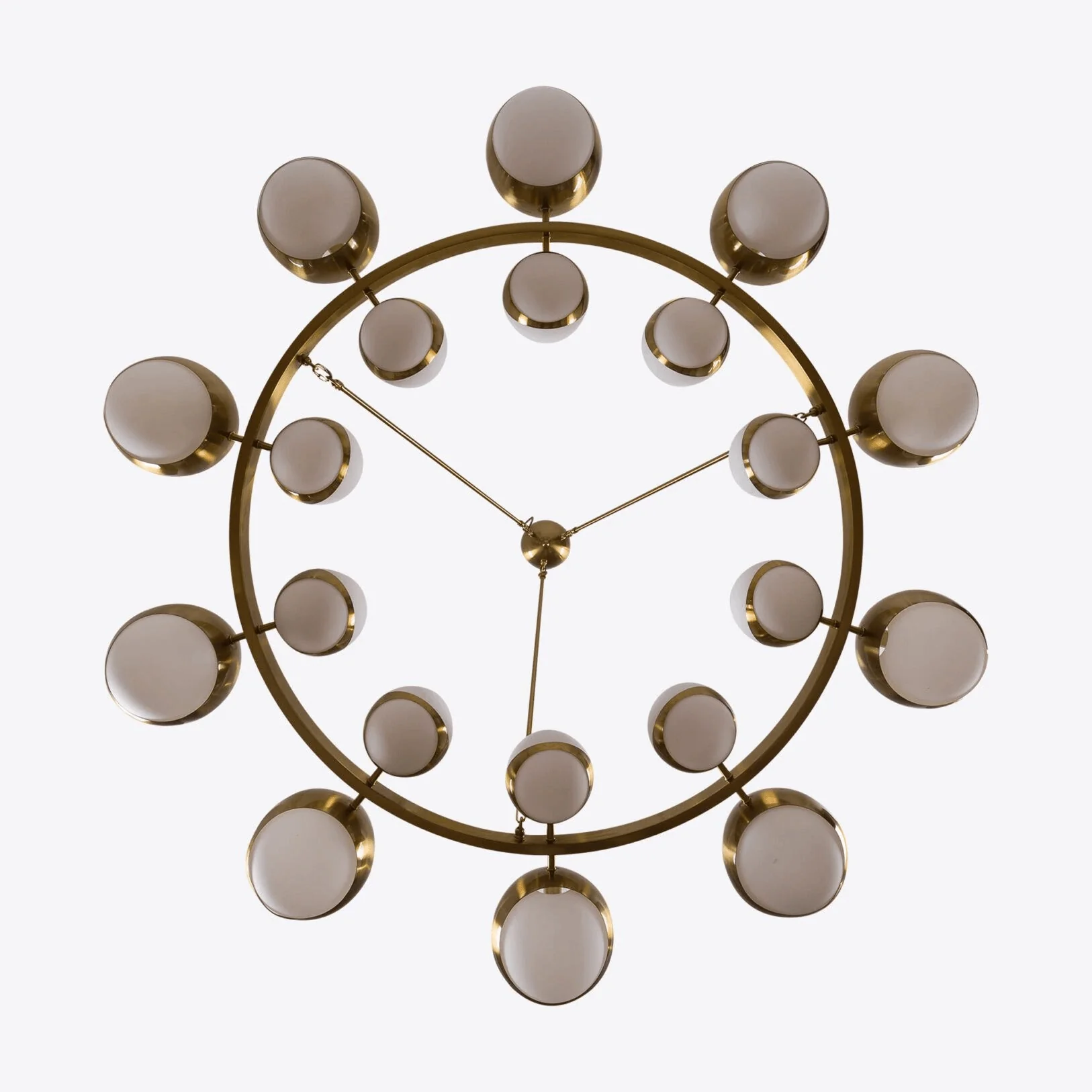 LuminaSphere Modern Brass Chandelier - Image 18