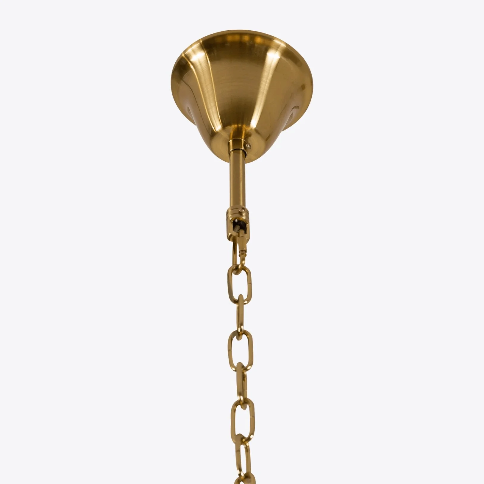 LuminaSphere Modern Brass Chandelier - Image 19