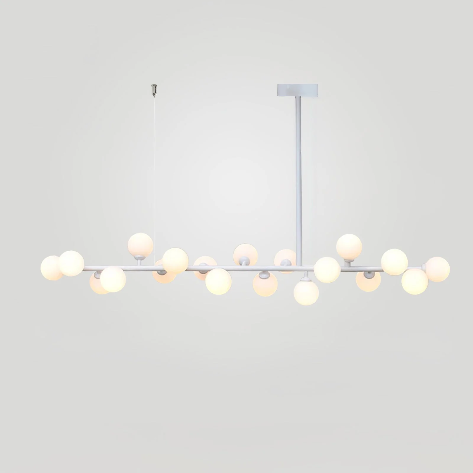 Lumiray Black Linear Globe Pendant Light - Image 17