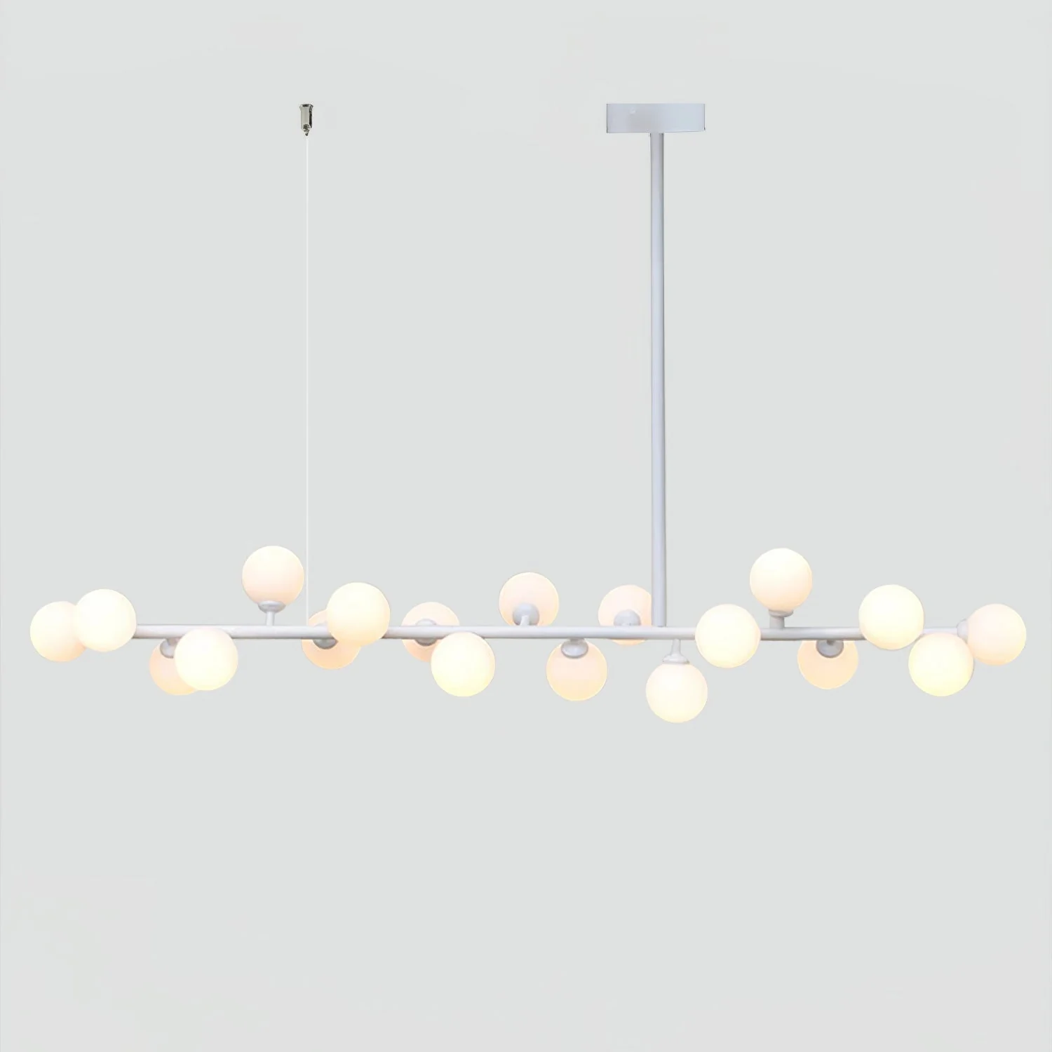 Lumiray Black Linear Globe Pendant Light - Image 2