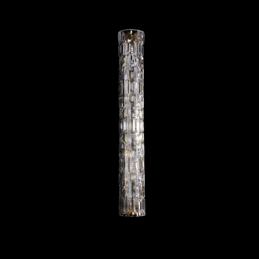 Lumix Brass Glass Glam Wall Lamp - Image 2