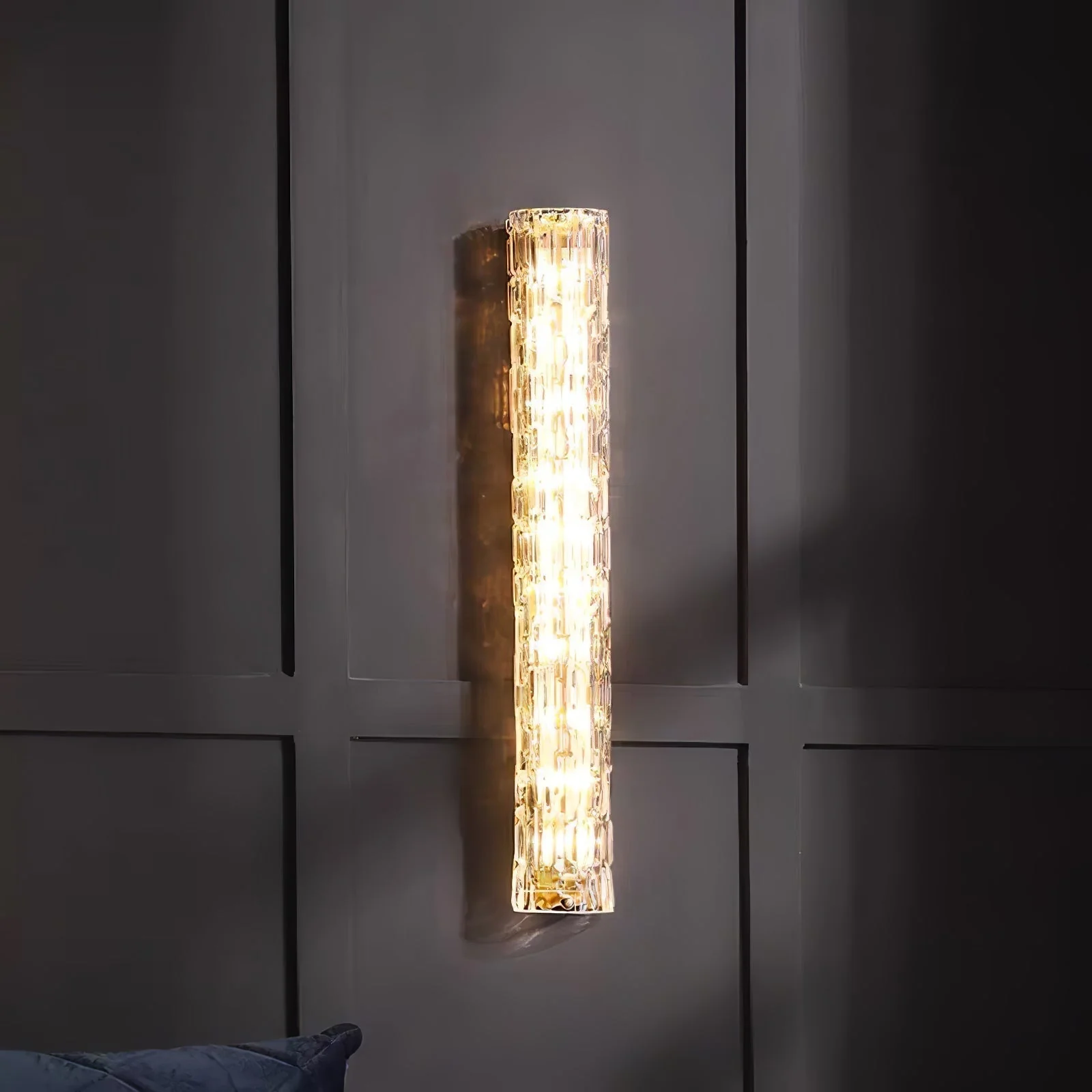 Lumix Brass Glass Glam Wall Lamp - Image 42