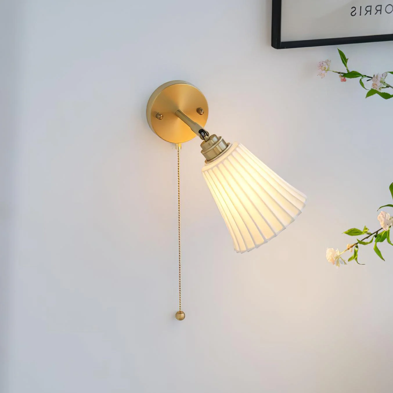 Lumorise Ceramic Vintage Wall Lamp - Image 8