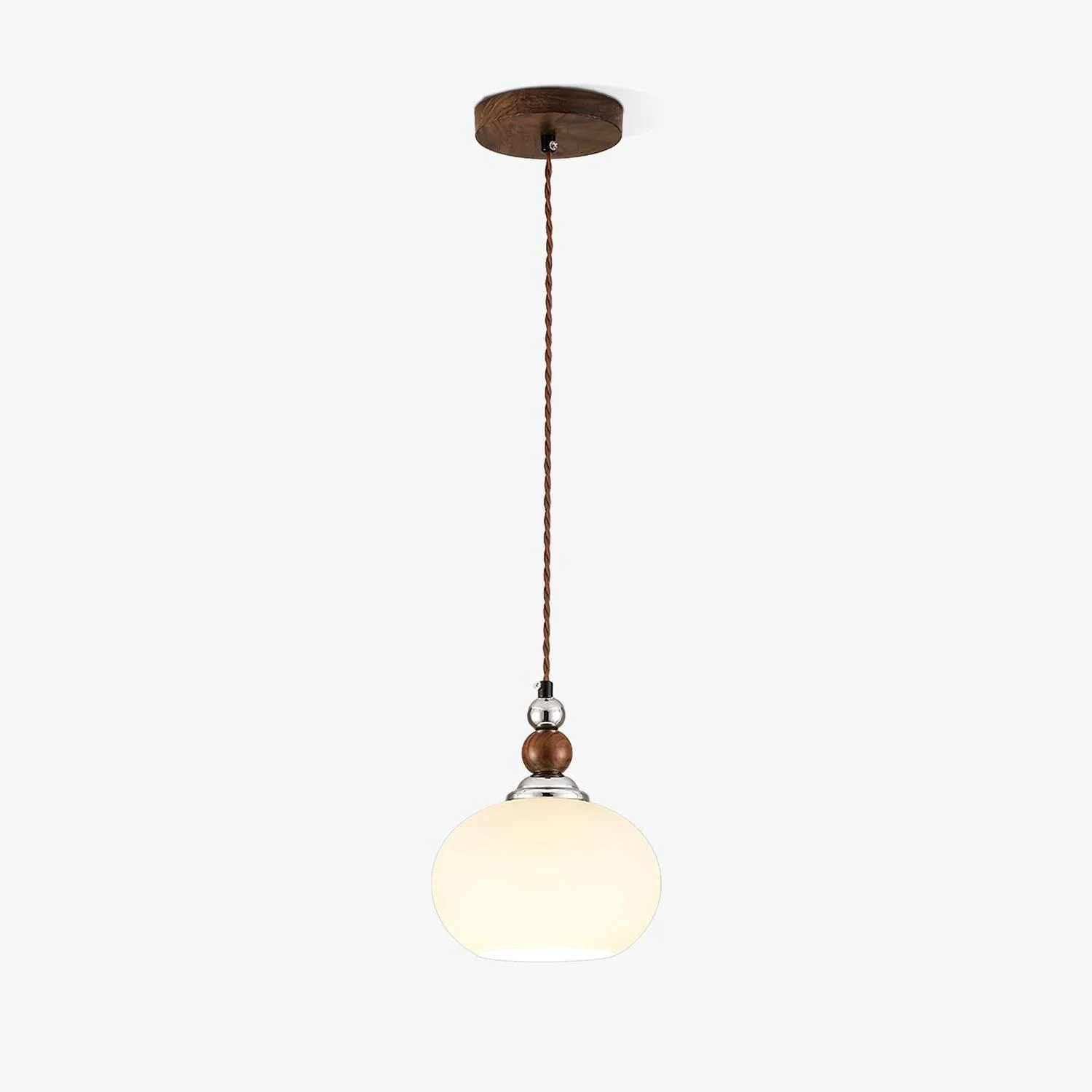 Luna Modern Glass Pendant Lamp - Image 3