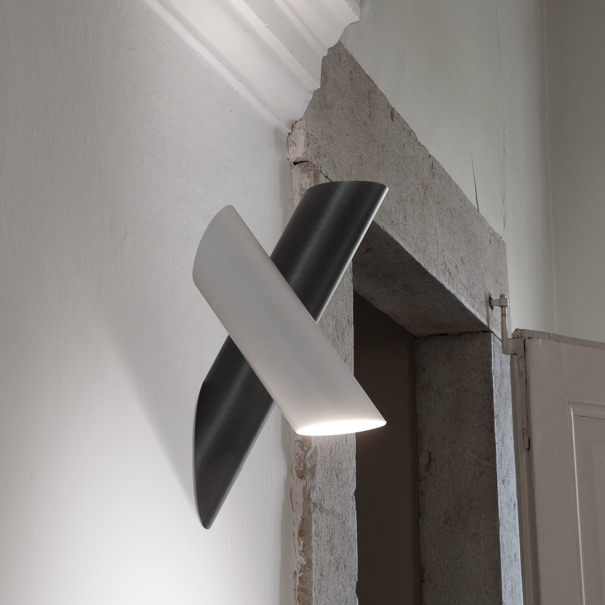 Luna Modern Minimalist Tubes Wall Light - Image 2