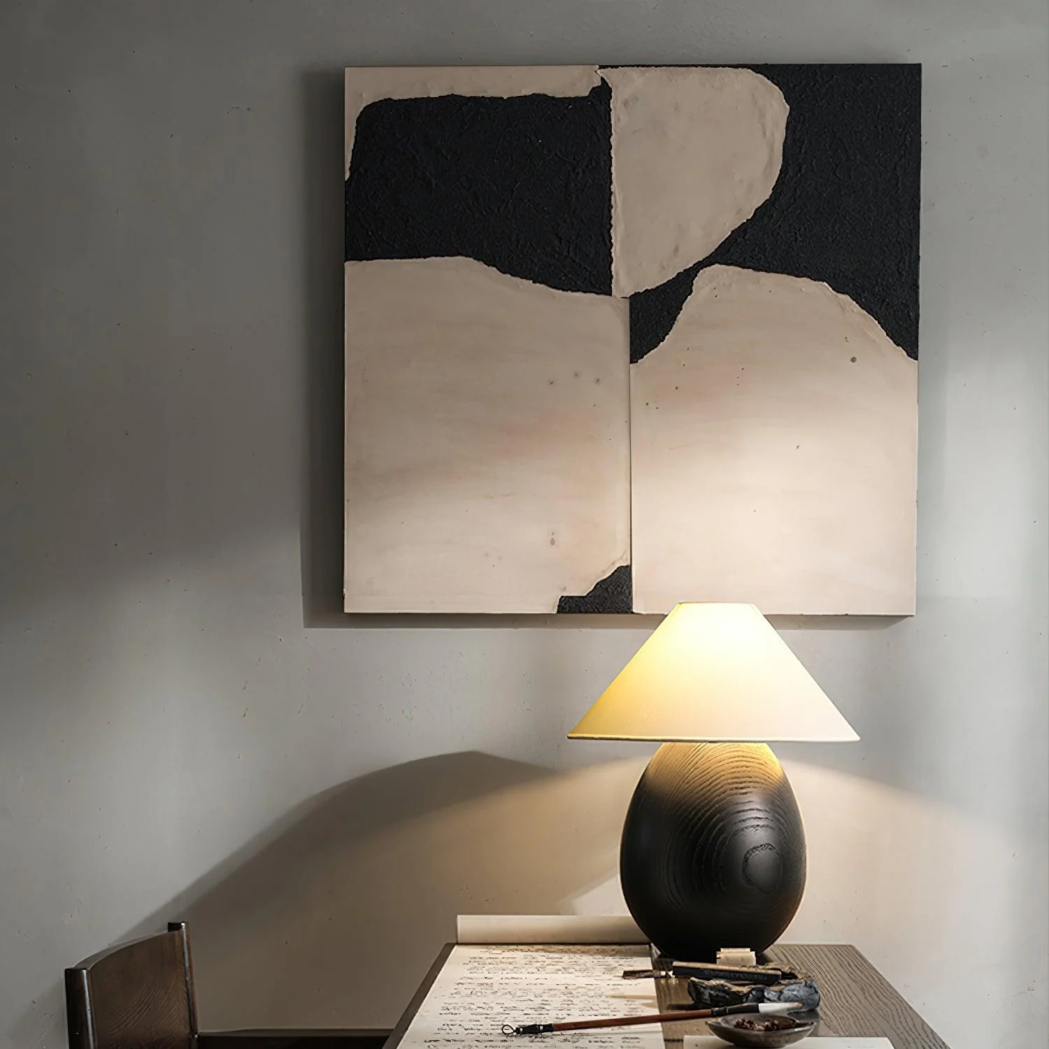 Luna Romantic Wood Table Lamp - Image 10
