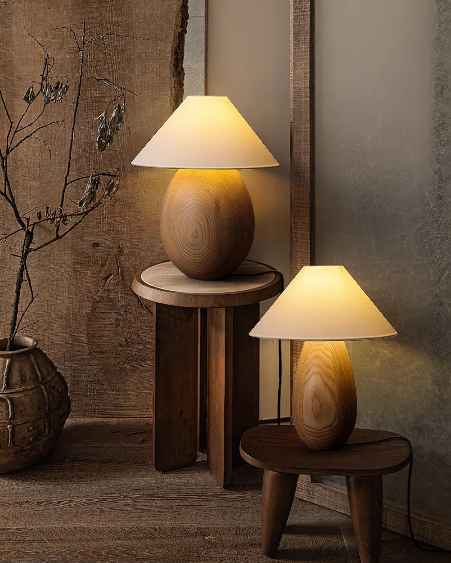 Luna Romantic Wood Table Lamp - Image 14