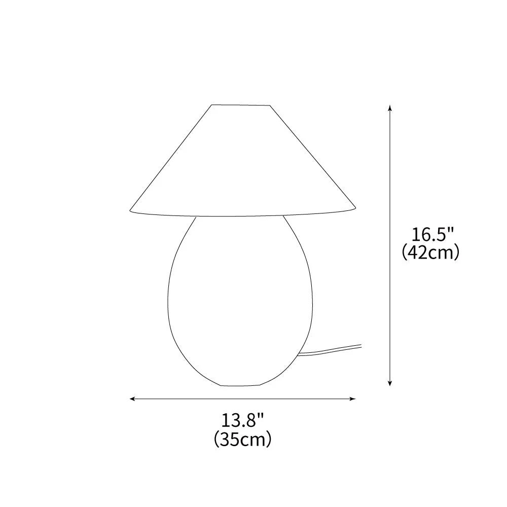 Luna Romantic Wood Table Lamp - Image 3