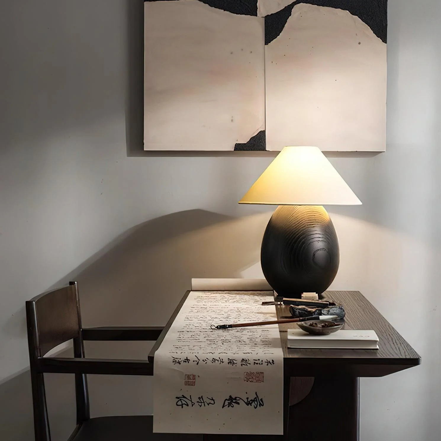 Luna Romantic Wood Table Lamp - Image 7