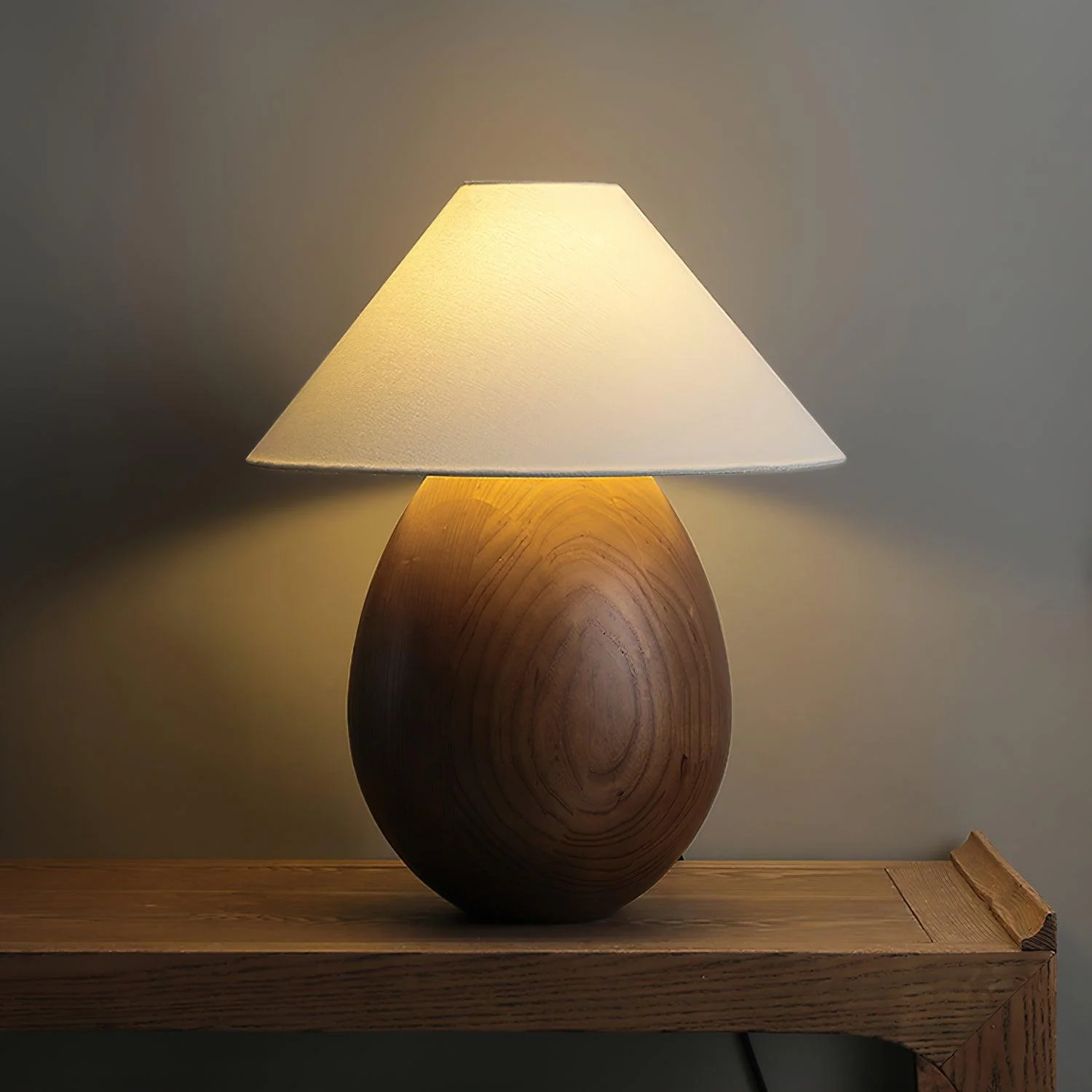 Luna Romantic Wood Table Lamp - Image 8