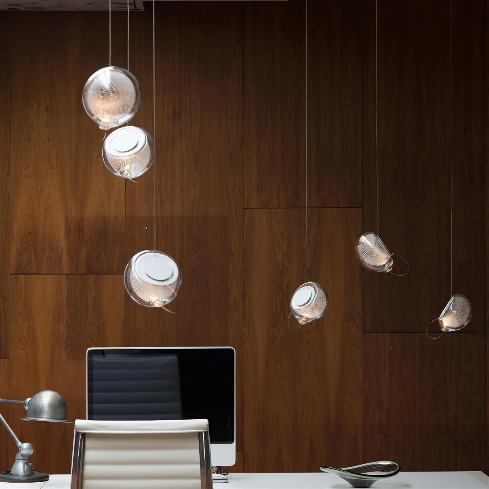 Lunacen Artistic Glass Pendant Light - Image 7