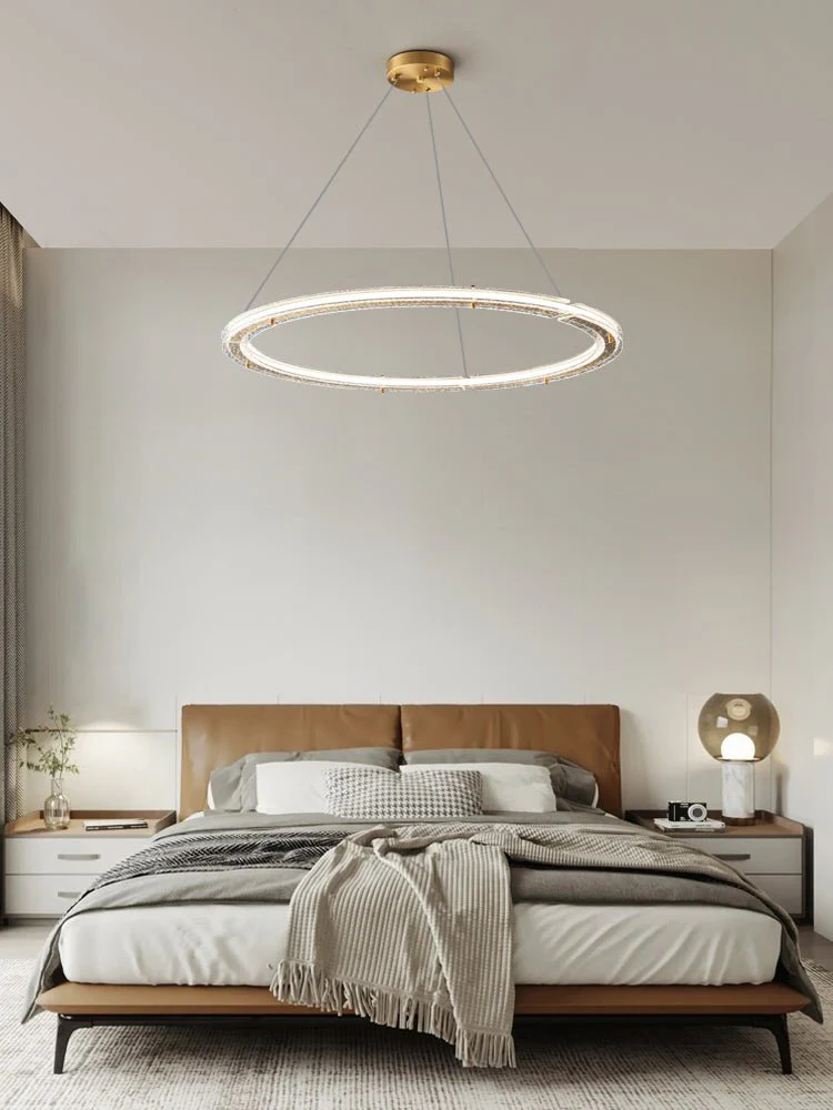 Lunara Dual-Ring Crystal Chandelier - Image 10