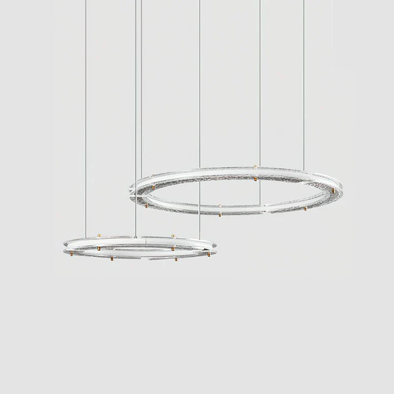 Lunara Dual-Ring Crystal Chandelier - Image 11